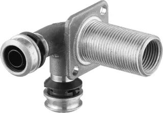 Viega Doppelwanddurchführung SC Raxofix 5332.4 in 16mmxRp1/2xG3/4x35mm Sibr – Bild 2