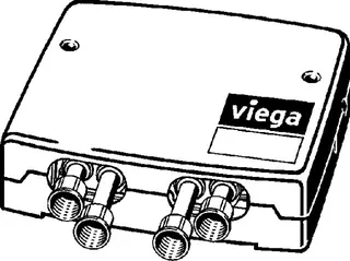 Viega Ventil Multiplex Trio E 6146.214 in Messing – Bild 3