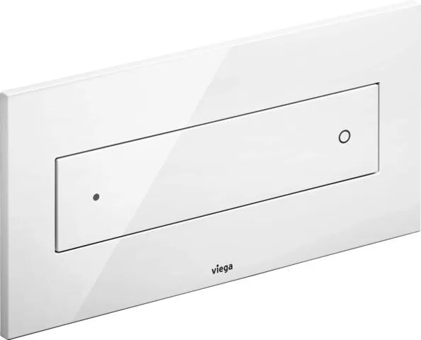 Viega WC Betätigungsplatte Visign for Style 12 8332.1 in klar/hellgrau