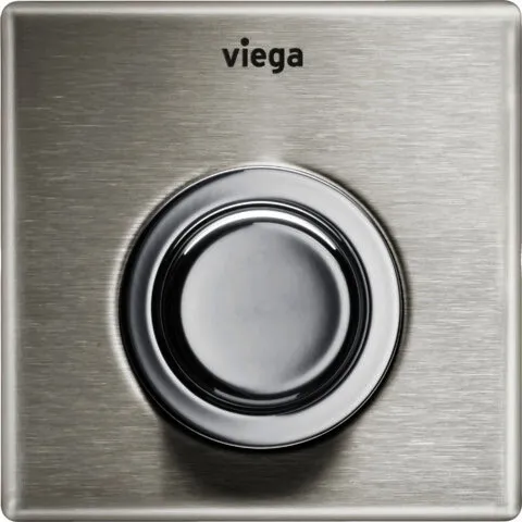 Viega Fernauslösung Visign for Public 8326.21 in Edelstahl gebürstet