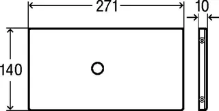 Viega Betätigungsplatte 8326.15 Visign for Public 6 in Edelstahl gebürstet – Bild 4