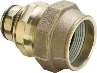 Viega Anschlussstutzen Maxiplex 9093 in 63mm Rotguss