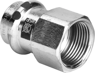 Viega Übergangsstück mit SC Prestabo 1112LF in LABS-frei in 22mm x Rp3/4 – Bild 2