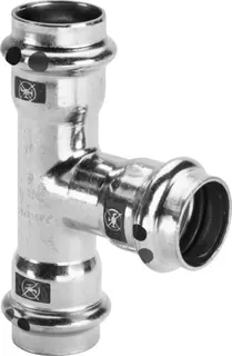 Viega T-Stück mit SC Prestabo 1118LF in LABS-frei in 22mm – Bild 2