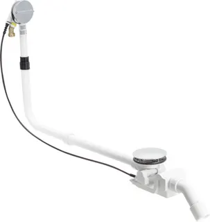 Viega Ab-und Überlauf Rotaplex Trio 6141.71 in 1070mmxDN40/50 verchromt