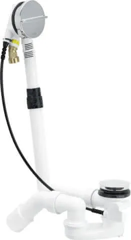 Viega Ab-und Überlauf Multiplex Trio 6161.51 in 560mmxDN40/50 verchromt