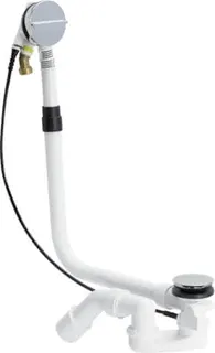 Viega Ab-und Überlauf Multiplex Trio 6161.61 in 725mmxDN40/50 verchromt