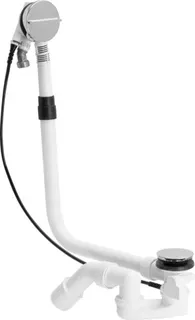 Viega Ab-und Überlauf Multiplex Trio 6161.61 in 725mmxDN40/50 verchromt – Bild 2
