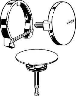 Viega Ausstattungsset MultiplexTrio MT5 6161.01 in edelmessing – Bild 3