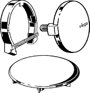 Viega Ausstattungsset RotaplexTrio RT5 6141.01 in design-weiß – Bild 3