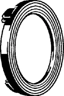 Viega Dichtung 6162.475 in 76x48,5mm Gummi schwarz – Bild 3