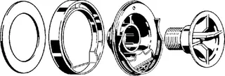 Viega Flansch 6171.09 in 82mm Kunststoff – Bild 3