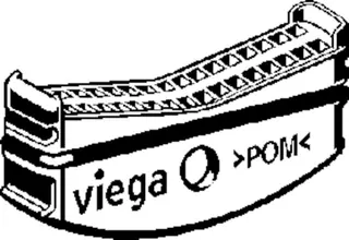 Viega Strahlregler 6171.240 in 843,3x9,8mm Kunststoff schwarz – Bild 3