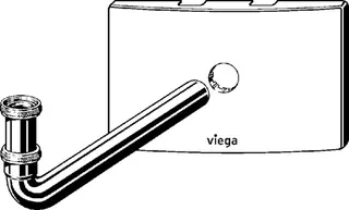Viega Abdeckplatte 8314.5 in 264x170x34mm Kunststoff verchromt – Bild 3