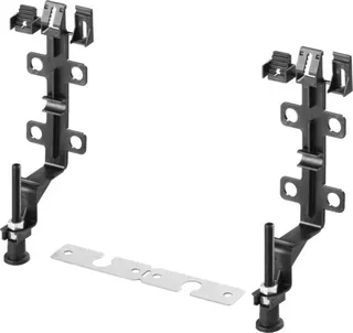 Viega Verstellfußset Advantix Vario 4967.83 in Kunststoff schwarz – Bild 2