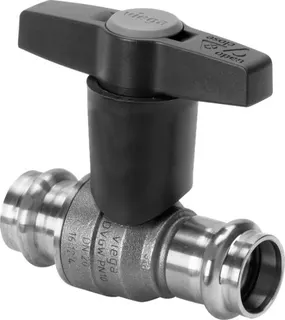 Viega Kugelhahn mit SC Easytop 2275CO in 28mm Siliziumbronze – Bild 2