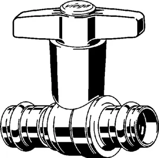 Viega Kugelhahn mit SC Easytop 2275CO in 28mm Siliziumbronze – Bild 3