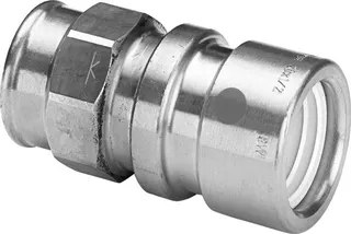 Viega Übergangsstück mit SC Geopress 9612TW in 63mm x Rp2 Rotguss – Bild 2
