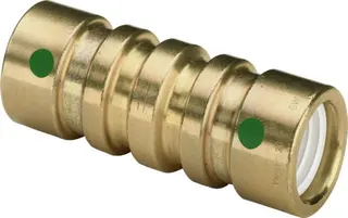 Viega Muffe mit SC Geopress 9615TW in 32mm Rotguss