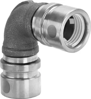 Viega Bogen 90 Grad mit SC Geopress 9616TW in 63mm Rotguss – Bild 2