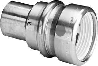 Viega Einsteckstück mit SC Geopress 9615.1TW in 32x28mm Rotguss – Bild 2
