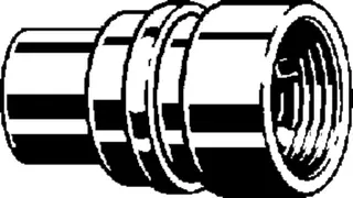 Viega Einsteckstück mit SC Geopress 9615.1TW in 32x28mm Rotguss – Bild 3