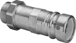 Viega Übergangsstück mit SC Geopress 9622TW in 32mm x R1 Rotguss – Bild 2