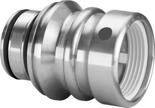 Viega Anschlussstück mit SC Geopress 9693TW in 32mm Rotguss – Bild 2