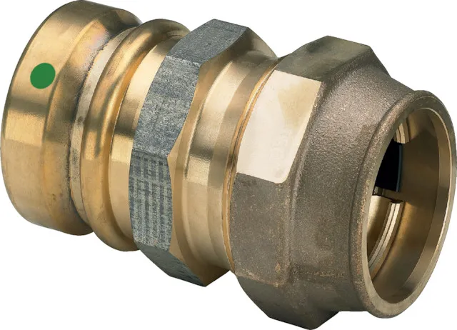 Viega Übergangsstück mit SC Geopress 9613.2TW in 25x25mm Rotguss