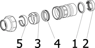 Viega Übergangsstück mit SC Geopress 9613.2TW in 32x32mm Rotguss – Bild 4