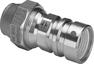 Viega Übergangsstück mit SC Geopress 9613.4TW in 32x32mm Rotguss – Bild 2