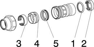 Viega Übergangsstück mit SC Geopress 9613.4TW in 32x32mm Rotguss – Bild 4