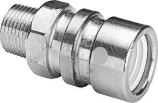 Viega Übergangsstück mit SC Geopress G 9611G in 63mm x R2 Rotguss – Bild 2