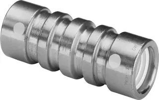 Viega Muffe mit SC Geopress G 9615G in 40mm Rotguss – Bild 2