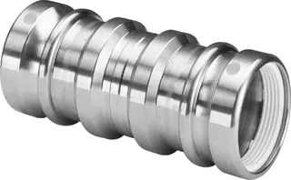Viega Reparatur-Schiebemuffe mit SC Geopress G 9615.5G in 40mm Rotguss – Bild 2