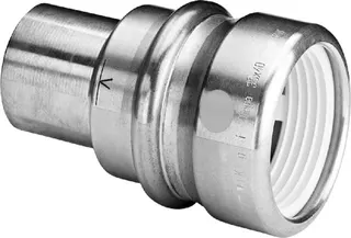 Viega Einsteckstück mit SC Geopress G 9615.1G in 28x32mm Rotguss – Bild 2