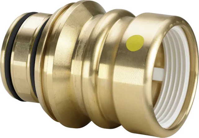 Viega Anschlussstück mit SC Geopress G 9693G in 50mm Rotguss