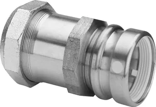 Viega Übergangsstück mit SC Geopress 9613.3G in 63mm x DN50 Rotguss – Bild 2