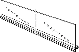 Viega Fliesenschiene Advantix Vario 4965.92 in 1202x59,7x17,1mm Kunststoff – Bild 3