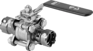 Viega Kugelhahn mit SC Easytop 4375.8 in 2 Zoll Stahl unlegiert – Bild 2