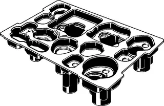 Viega Koffereinsatz 2202.4 für Systemkoffer Pressringe 12-35, P1, Z1 – Bild 3