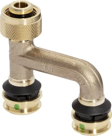 Viega Anschlussstück Raxofix 5325.78 in 20mm x 20mm x G1/2 Siliziumbronze