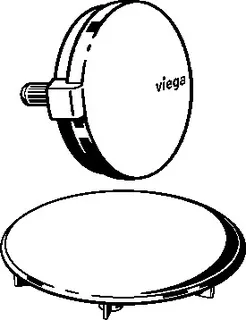 Viega Ausstattungsset 6142.01 in Kunststoff schwarz matt – Bild 2