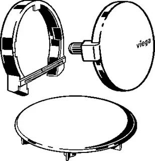 Viega Ausstattungsset RotaplexTrio RT5 6141.01 in schwarz matt – Bild 2