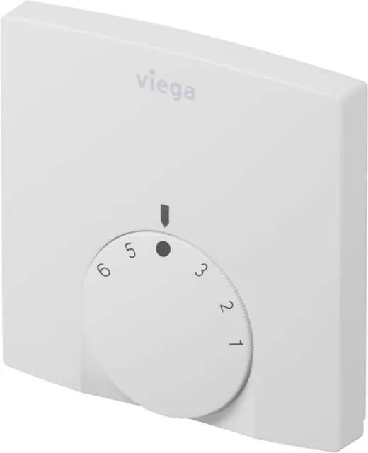 Viega Raumthermostat Fonterra 1230.2 in 24V
