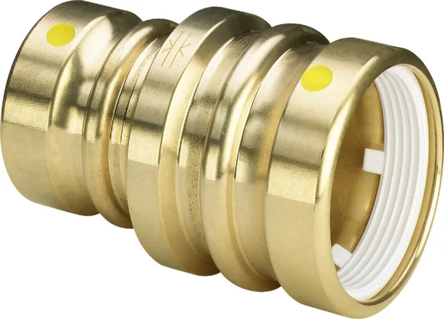 Viega Reduziermuffe mit SC Geopress 9615.2G in 40x32mm Rotguss
