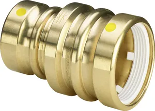 Viega Reduziermuffe mit SC Geopress 9615.2G in 40x32mm Rotguss