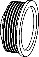 Viega Gumminippel 8580.75 in DN50xDN30 Gummi – Bild 2