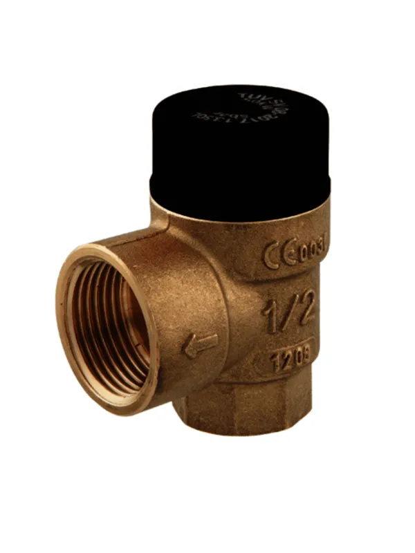 AFRISO Membran-Sicherheitsventil MSS G1/2 x G3/4 - 6 bar, für Solar