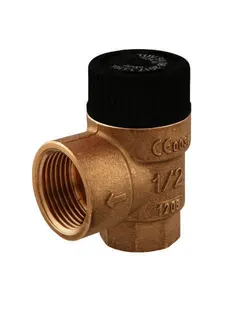 AFRISO Membran-Sicherheitsventil MSS G1/2 x G3/4 - 6 bar, für Solar – Bild 2